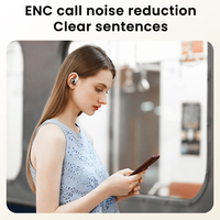 MINISO X81 Écouteurs et Casques TWS Sans Fil Haute Définition Affichage Numérique BT5.4 Suppression du Bruit ENC Design Tendance