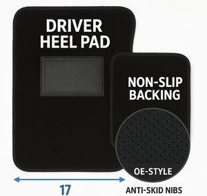 Nouveautés : Tapis de sol universels pour voiture, 5 pièces/ensemble, PVC/plastique, 10 mm d'épaisseur, portables et durables pour toutes les voitures - Product Image 6