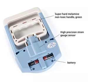 CHENGMO 스포츠 LCD 디지털 손 동력계 재활 훈련 육체적인 시험 90LBS 를 위한 고품질 손 그립 Strengthener - Product Image 3