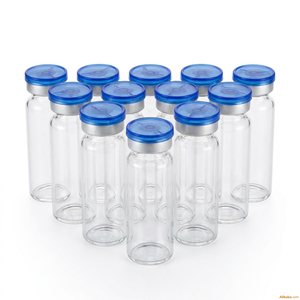 Medical One-Piece Flip Top Aluminum-Plastic Lids with Blue Plastic Cover for Laboratory Specimen Xilin Vial Matching - Product Image 3