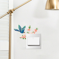Autocollant Mural Moderne en PVC Argent Effet Miroir Fleur Feuille Vigne Design Salon Papier Peint Décoratif Maison Art Style Acrylique