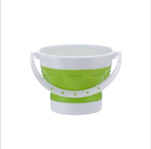 10L Portable <strong>Folding</strong> <strong>Bucket</strong> Outdoor Thick Silicone Fishing Supplies <strong>Folding</strong> <strong>Bucket</strong> for Fishing Promotion Camping Car Wash - Product Image 5