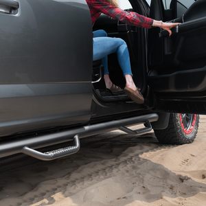 Barres de protection latérales en acier noir mat robustes, marchepieds, marchepieds latéraux tout-terrain, glissières anti-dérapantes pour <span class=keywords><strong>Ford</strong></span> Explorer - Product Image 5
