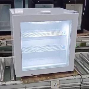 ミニガラスドア冷凍庫55Lホワイト商用格安価格 - Product Image 4