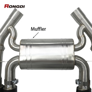 ท่อไอเสียแบบ Single Pipe Catback ประสิทธิภาพสูงสำหรับ BMW M2 G87 S58 3.0T ปี 2021-2024 พร้อมวาล์วควบคุมเสียง - Product Image 3