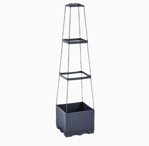 Supports muraux suspendus pour plantes en plastique écologique, design original, anneaux de <span class=keywords><strong>support</strong></span>, cages, treillis, jardin, <span class=keywords><strong>support</strong></span> pour plantes hautes - Product Image 4