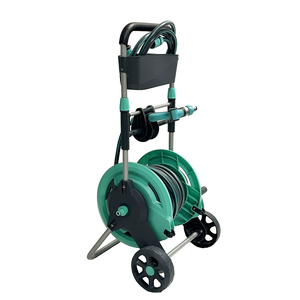 Enrouleur de tuyau d'arrosage à roulettes durable, chariot portable pour tuyau d'arrosage pour l'irrigation des jardins et des cours - Product Image 1