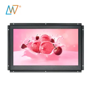 open-frame LED backlit and full HD 1080P high brightness 1000 nit LCD monitor 17 inch with USB touch screen