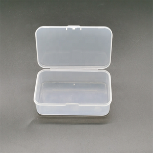 Acrylic trượt nắp hộp lưu trữ với rõ ràng nhựa PVC bao bì hộp với nắp - Product Image 1