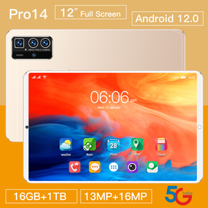 12 inch Dual Sim <span class=keywords><strong>Android</strong></span> Máy tính bảng 16GB + 1TB 14 Pro mang nhãn hiệu giáo dục điện thoại gọi tính năng - Product Image 5