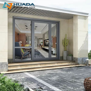 Porte d'Ingresso Esterne di Alta Gamma con Griglia tra i Vetri, Porte Francesi per Patio e Balcone per Casa - Product Image 3