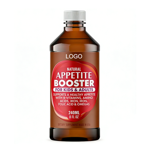 Appetite Booster Weight Gain Syrup Stimulant Multivitamins Folic <b>Acid</b> Supplement for Underweight Adults Healthy Appetite Drink - Product Image 1