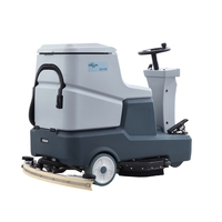 ERIClean E810R Machine à laver industrielle automatique pour carrelage en vinyle époxy marbre, nettoyage de sol commercial