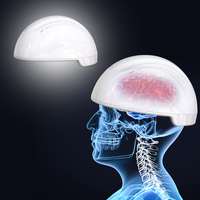 Suyzeko Cerveau Sang Oxygène ATP Amélioration Machine de Stimulation 810nm Réglage de la Fréquence Casque de Thérapie par la Lumière Infrarouge