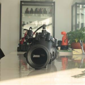 Válvula de Control de Riego Solar por Pulso Remoto de 1.6 Pulgadas de Diámetro, Control de Flujo, Uso Agrícola, Plástico, Electrónica, Manual, Normalmente Cerrada - Product Image 3