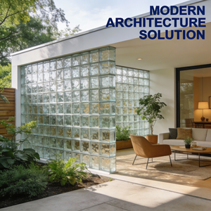 <span class=keywords><strong>Ladrillos</strong></span> de Vidrio Cuadrados <span class=keywords><strong>Transparentes</strong></span> Ultra Claros, Cristal de Hielo Sólido, <span class=keywords><strong>para</strong></span> Decoración de Paredes y Divisiones, Bloque de Vidrio Transparente - Product Image 6