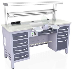 Chất lượng cao tùy chỉnh thiết kế nha khoa đồ nội thất nha khoa phòng thí nghiệm làm việc băng ghế dự bị nha khoa phòng thí nghiệm bảng - Product Image 2