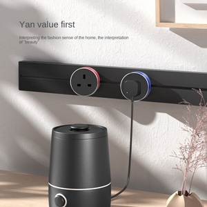 ซ็อกเก็ตปลั๊กไฟฟ้าแบบไร้สายสำหรับสำนักงานสำนักงานรางปลั๊กไฟแบบไร้สาย - Product Image 4