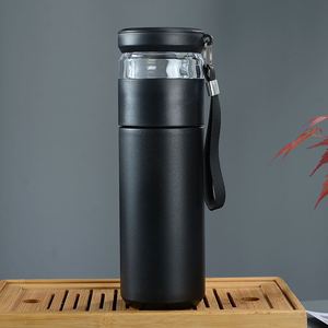 Xách tay 304 thép không gỉ 500ml đôi tường chân không du lịch Flask Tea <span class=keywords><strong>Infuser</strong></span> cốc chân không với bộ lọc cách điện với xử lý - Product Image 5