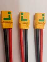 Câble d'extension en silicone en caoutchouc 10AWG avec connecteur femelle anti-étincelle XT90S-F pour batterie RC Drone Lipo