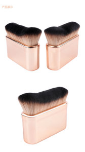 Professional Kabuki Face <strong>Brush</strong> for Cosmetic Makeup Powder <strong>Brush</strong> <strong>Blusher</strong> <strong>Brush</strong> with Soft Synthetic Hair and Wide Handle - Product Image 5