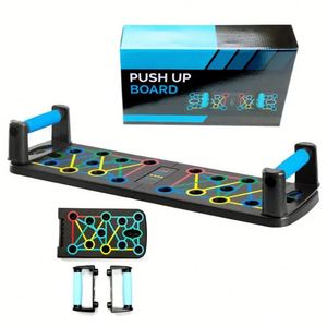 Barra de Entrenamiento Multifuncional para Ejercicios Musculares, Tabla de Flexiones Plegable para Fitness - Product Image 1