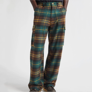 Automne personnalisé usine directe hommes chaud pyjamas Plaid flanelle sommeil bas hiver thermique pantalon garçons maison pantalon hommes pyjamas pantalons - Product Image 1