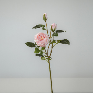 Ramo de Rosas Artificiales Haiyi de 30cm-100cm, de Goma Suave, Decoración para el Hogar - Product Image 5