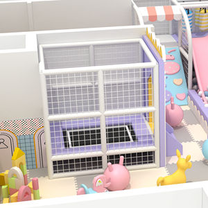 Équipement de terrain de jeu intérieur souple personnalisé, petit terrain de jeu intérieur pour enfants <span class=keywords><strong>avec</strong></span> toboggans et <span class=keywords><strong>jeux</strong></span> - Product Image 3