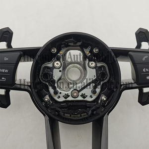 Volante de Cuero Perforado Más Popular de Fábrica con Botón de Encendido, Compatible con Audi R8 - Product Image 3