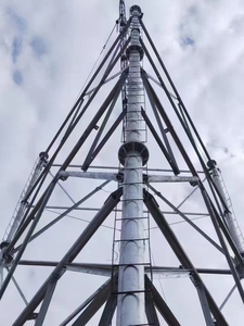 Trung Quốc thực hiện guyed mast Viễn Thông ăng ten tháp Viễn Thông tháp - Product Image 2