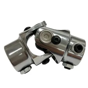 3/4 ''DD ถึง 3/4 ''DD เพลาพวงมาลัยเหล็ก Universal U-Joint สําหรับรถจี๊ปแข่ง Hotrod