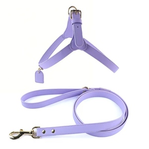 Premium Luxury <b>Leather</b> Dog Training Collar Soft Comfort Multi-Color Design Adjustable Pet Collar for S M L Dogs - Product Image 1