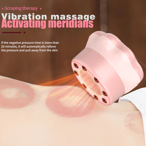 Alat Terapi Bekam Elektrik Profesional Smart Cupping Massager untuk Nyeri Punggung Kekakuan Leher Relaksasi Otot - Product Image 4