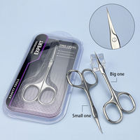 Ciseaux d'art d'ongle en acier inoxydable du fabricant Ciseaux de manucure à pointe pointue pour outil de beauté de mise en forme des ongles d'armure transfrontalière