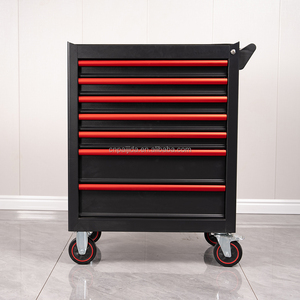 Conjunto de Ferramentas para Mecânico, Armário de Ferramentas para Garagem com Ferramentas Manuais, Armário de Ferramentas Profissional com 7 Gavetas, Conjunto de Ferramentas CRV para Reparos Automotivos - Product Image 2