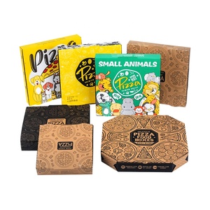 Boîte à <span class=keywords><strong>pizza</strong></span> de qualité alimentaire avec logo personnalisé <span class=keywords><strong>carton</strong></span> ondulé imprimé boîte alimentaire à emporter tailles personnalisées <span class=keywords><strong>carton</strong></span> à <span class=keywords><strong>pizza</strong></span> bon marché - Product Image 3
