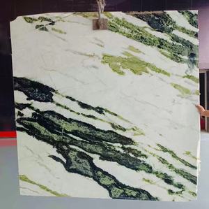 Azulejos de losas de mármol natural blanco <span class=keywords><strong>verde</strong></span> vano blanco mentelle moderno Nuevo hielo <span class=keywords><strong>Verde</strong></span> <span class=keywords><strong>Río</strong></span> mármol Northland cedro para Decoración - Product Image 5