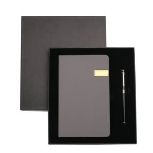 Exclusivo Set de Regalo de Cuaderno de Cuero PU con Bolígrafo Hecho a Mano con Grabado y Memoria USB para Actividades Promocionales y Eventos Empresariales - Product Image 2