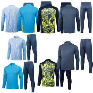 Camisetas de Fútbol Personalizadas al por Mayor de la Premier League, Conjuntos de Entrenamiento de Manga Larga para Hombre de la Selección Nacional de Inglaterra, 100% Poliéster de Secado Rápido - Product Image 1