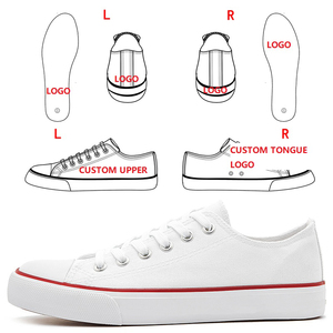 Giày Sneaker Vải Canvas Thời Trang Xu Hướng Xuân 2024 Bán Buôn, Thiết Kế Tùy Chỉnh, Màu Hồng, Giày Canvas Cổ Điển Cho Nữ - Product Image 6