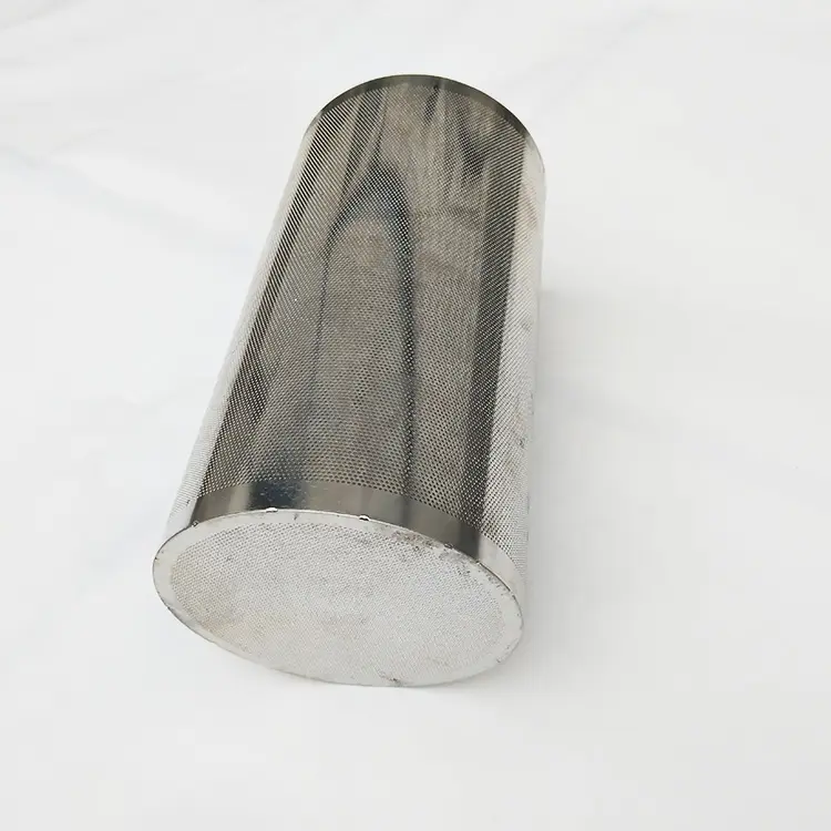 Filtro núcleo Purolator succión filtros de Metal perforado de acero inoxidable de malla de elemento