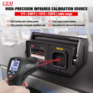 CEM BXC-15 0.95 Émissivité cible-15 ℃ ~ 120 ℃ Calibrateur IR portable utilisé pour l'étalonnage du thermomètre infrarouge longue distance - Product Image 2