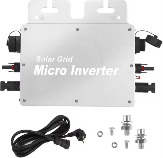 IP65 Waterproof 350W Single Phase Micro Inverter Solar Panel Grid Tie DC/AC Inverter