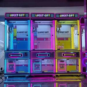 Fully Transparent Ironwood Scan-code Claw Machine Large Premium Snack Grabber and Plush Toy Redemption Machine - Product Image 1