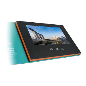 numérique carte de voeux de livre dossier mailer vidéo brochure carte de visite avec lcd pour invitation/publicité - Product Image 4