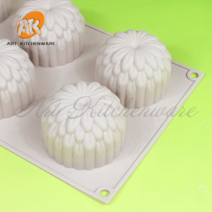 AK 6 Marguerite Fleur 3D Silicone Mousse Gâteau Moule Silicone Pudding Chocolat Bougie Savon Moule Usine Gâteau Décor Pâtisserie Plateau De Cuisson - Product Image 4
