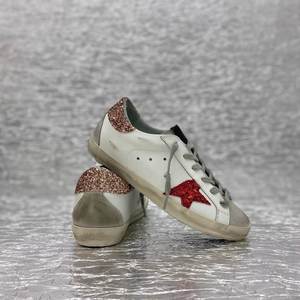 2026 New Casual Dirty Walking <b>Shoes</b> Breathable Genuine Leather Upper Golden Logo Engraved Star <b>Decorations</b> - Product Image 5