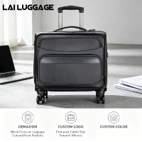 Valise cabine Oxford 20 pouces pour affaires, avec compartiment pour ordinateur portable, imperméable, à roulettes, antivol