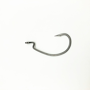 Top Right FH602 1/0-7/0 Lưỡi Câu Giun Mềm Sắc Nét Rộng Lưỡi Câu Bù Đắp Cho Mồi Câu Cá Mềm Lưỡi Câu Có Gai - Product Image 4